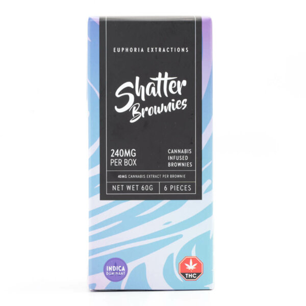 shatter brownies indica-dominant 240mg