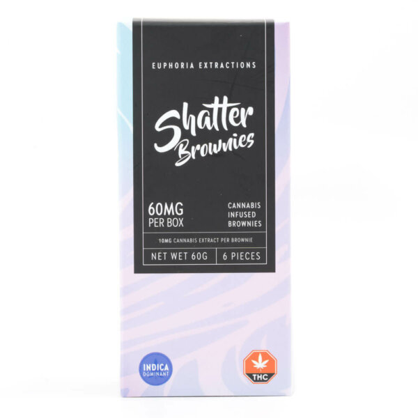 shatter brownies indica-dominant 60mg