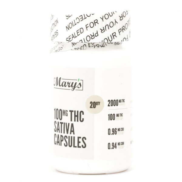 100mg THC sativa Capsules