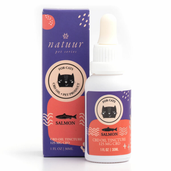 125mg CBD Salmon Cat Tincture