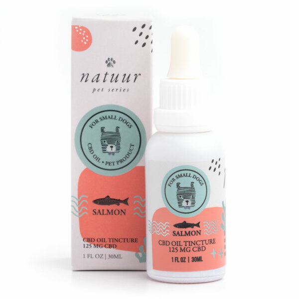 125mg CBD Salmon dog Tincture