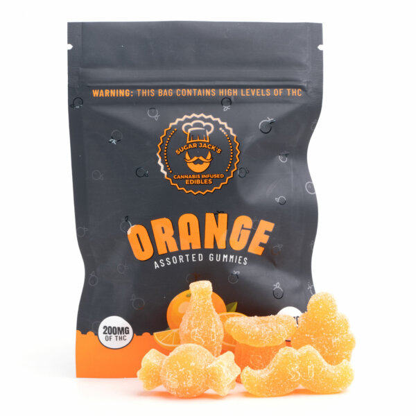 Assorted orange Gummies