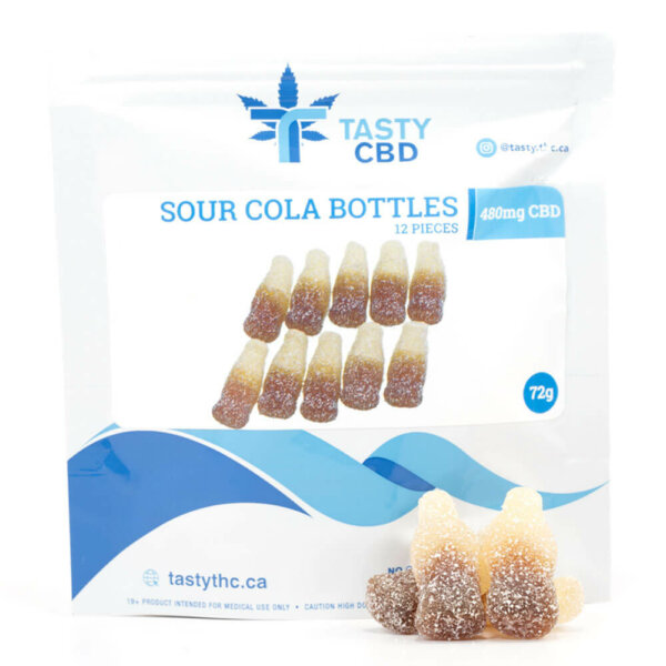 CBD Sour Cola Bottles