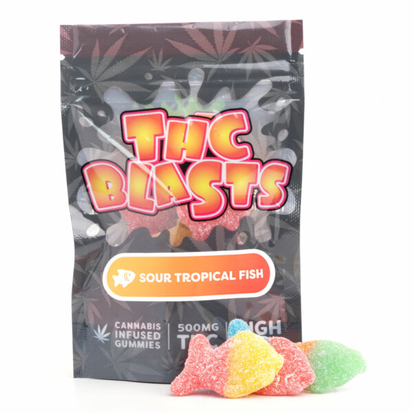 500mg THC Blasts Gummies